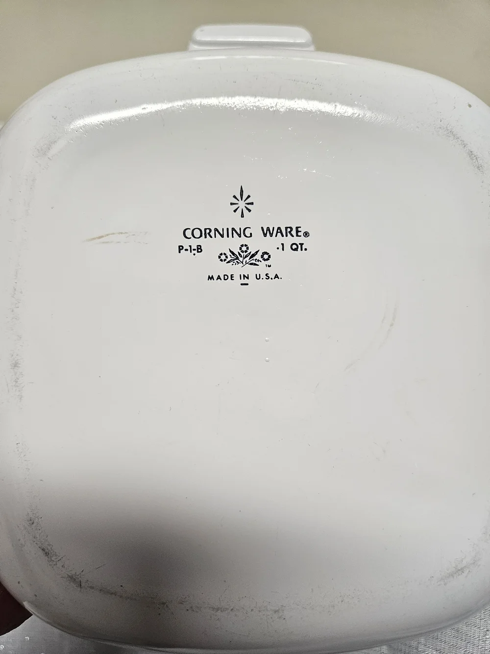 CorningWare Blue Cornflower Pattern Dish